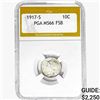 Image 1 : 1917-S Mercury Silver Dime PGA MS65 FSB