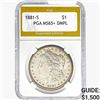 Image 1 : 1881-S Morgan Silver Dollar PGA MS65+ DMPL