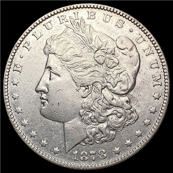 1878 7/8 Strong Morgan Silver Dollar CHOICE AU