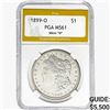1899-O Morgan Silver Dollar PGA MS61 MICRO O