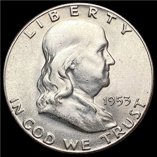 1953-S Franklin Half Dollar GEM BU