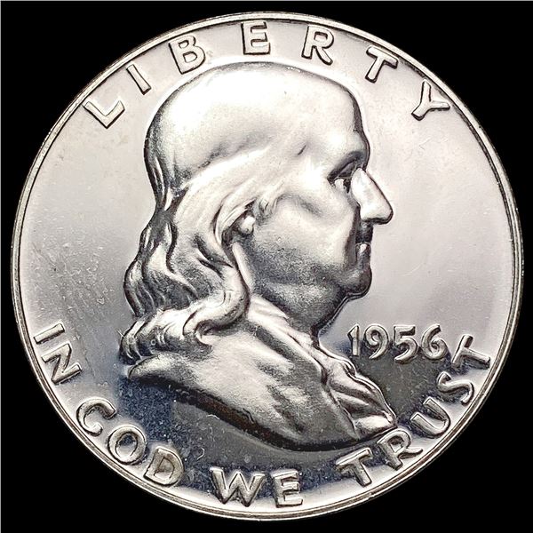 1956 T2 Franklin Half Dollar GEM PROOF
