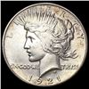 1921 Silver Peace Dollar CHOICE AU