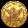 Image 2 : 1857 $2.50 Gold Quarter Eagle UNCIRCULATED