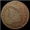 1809 Classic Head Half Cent LIGHTLY CIRCULATED