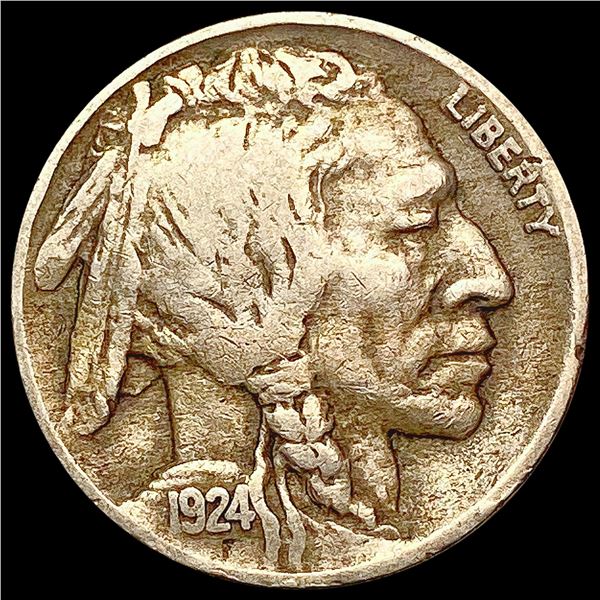 1924-D Buffalo Nickel ABOUT UNCIRCULATED