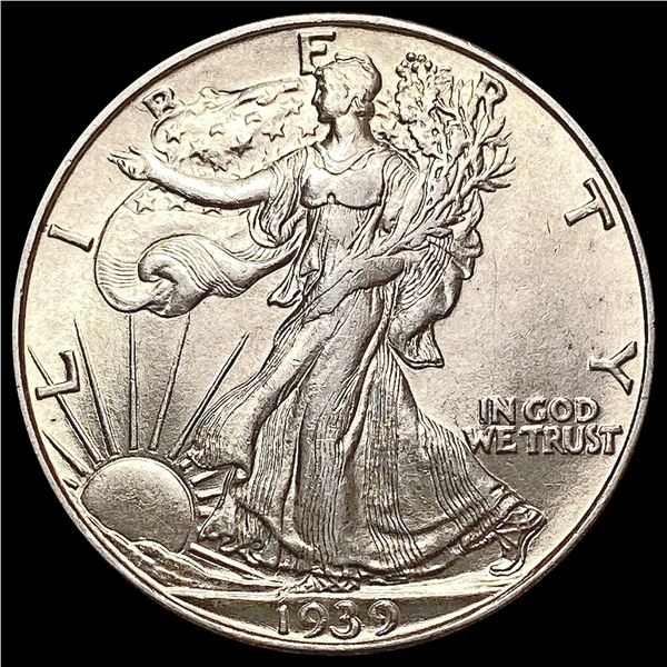 1939-D Walking Liberty Half Dollar CHOICE BU