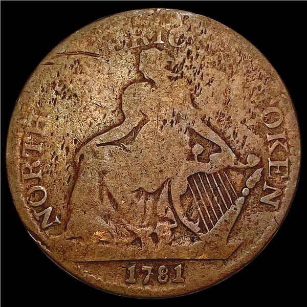 1781 Commerce Token NICELY CIRCULATED