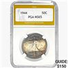 1944 Walking Liberty Half Dollar PGA MS65