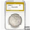1896-S Morgan Silver Dollar PGA AU58