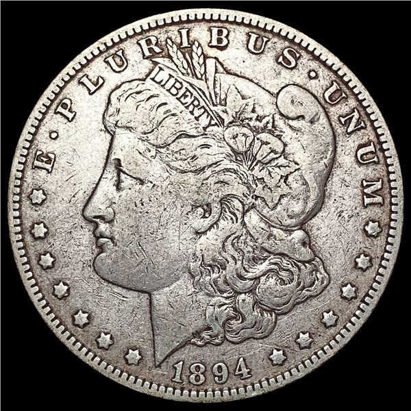 1894-O Morgan Silver Dollar NEARLY UNCIRCULATED