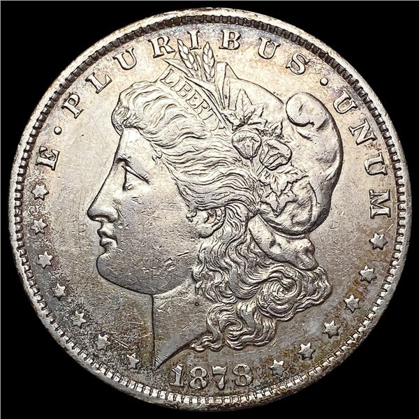 1878-CC Morgan Silver Dollar CLOSELY UNCIRCULATED
