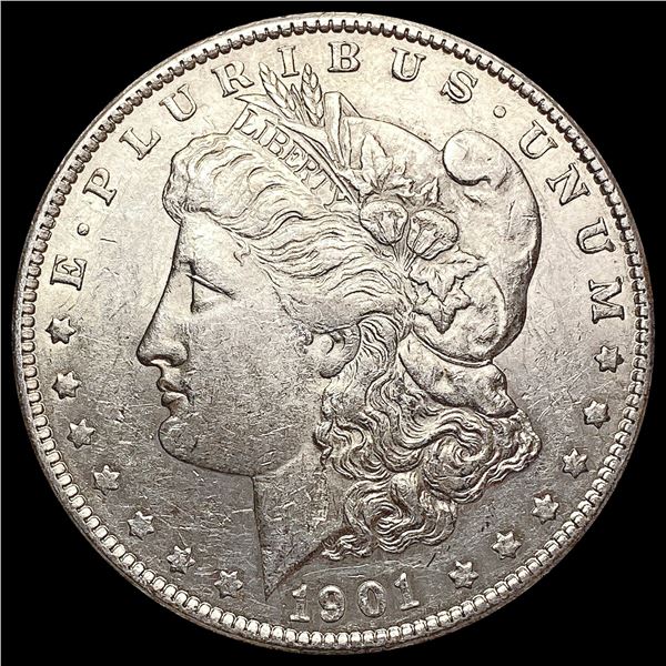 1901-S Morgan Silver Dollar CHOICE AU