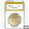 1886-O Morgan Silver Dollar PGA MS63