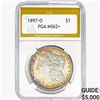 1897-O Morgan Silver Dollar PGA MS62+