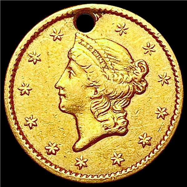 ND Type 1 Gold Dollar Love Token HIGH GRADE