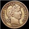 Image 1 : 1909 Barber Dime ABOUT UNCIRCULATED