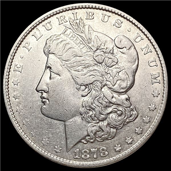 1878 Morgan Silver Dollar CLOSELY UNCIRCULATED