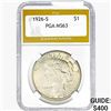1926-S Silver Peace Dollar PGA MS63