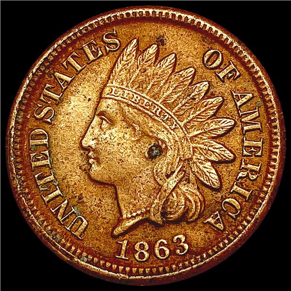 1863 Indian Head Cent UNCIRCULATED