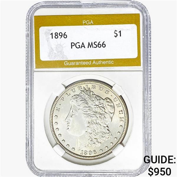 1896 Morgan Silver Dollar PGA MS66
