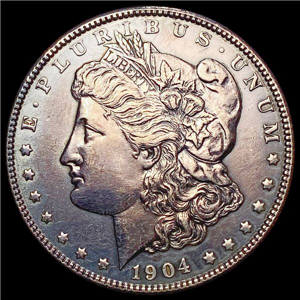 1904 Morgan Silver Dollar CHOICE AU