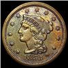 1855 Braided Hair Cent CLOSELY UNCIRCULATED