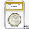 1900 Morgan Silver Dollar PGA MS66