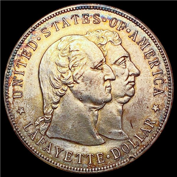 1900 Lafayette Silver Dollar NEARLY UNCIRCULATED