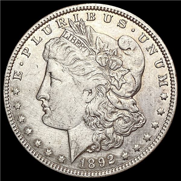 1892-O Morgan Silver Dollar CHOICE AU