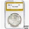 1881-S Morgan Silver Dollar PGA MS65