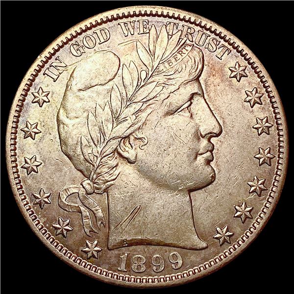 1899-S Barber Half Dollar UNCIRCULATED
