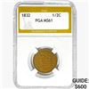 1832 Classic Head Half Cent PGA MS61