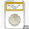 1836/1336 Capped Bust Half Dollar PGA MS63 PL, OVERDATE