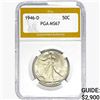 1946-D Walking Liberty Half Dollar PGA MS67