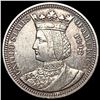 1893 Isabella Silver Quarter CHOICE AU