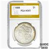 1888 Morgan Silver Dollar PGA MS65