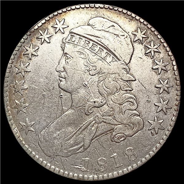 1818 Capped Bust Half Dollar HIGH GRADE