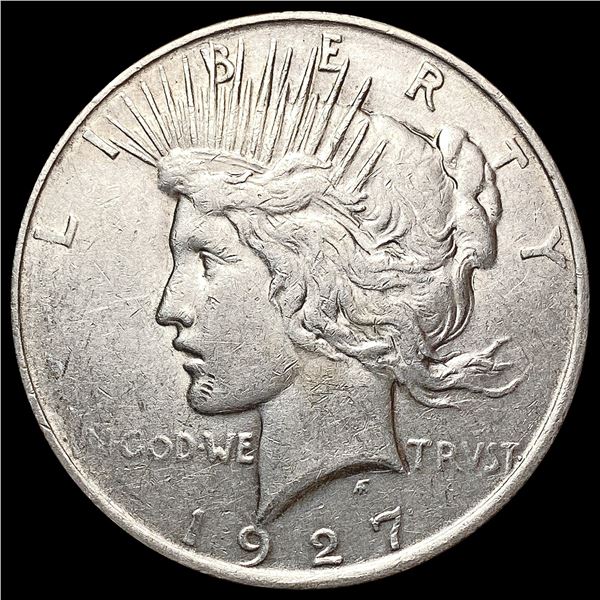 1927-D Silver Peace Dollar CLOSELY UNCIRCULATED