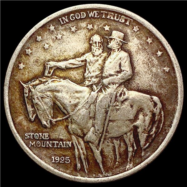 1925 Stone Mountain Half Dollar CHOICE AU