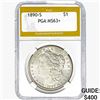 1890-S Morgan Silver Dollar PGA MS63+
