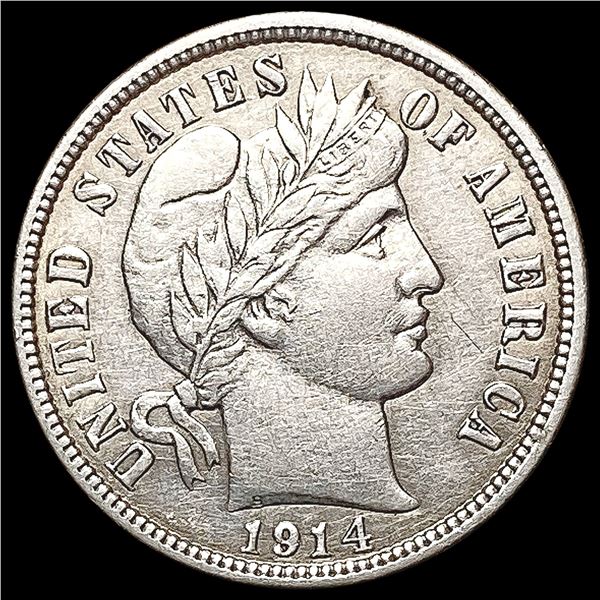 1914-P Mercury Dime CLOSELY UNCIRCULATED