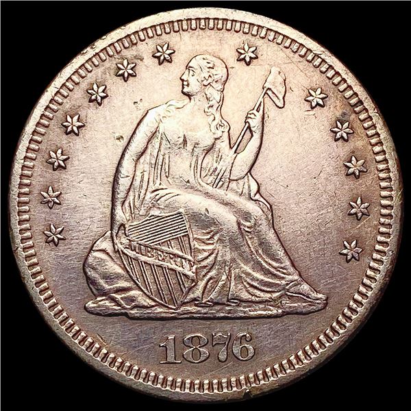1876-S Seated Liberty Quarter CLOSELY UNCIRCULATED