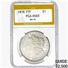 1878 REV 78 Morgan Silver Dollar PGA MS65