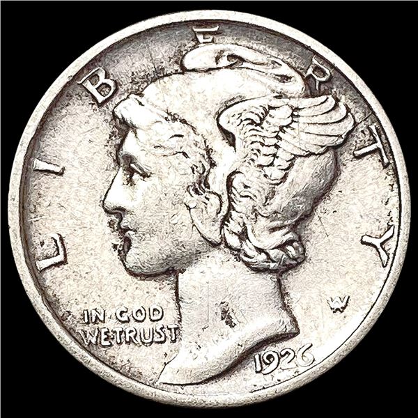 1926-D Mercury Dime CLOSELY UNCIRCULATED