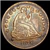 1877 Seated Liberty Quarter LIGHTLY CIRCULATED