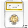 1942 Washington Silver Quarter PGA MS67