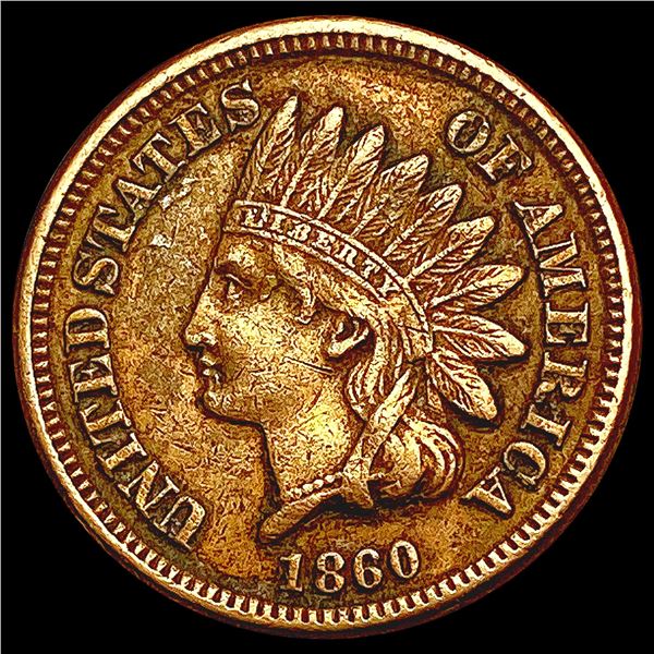 1860 Indian Head Cent CLOSELY UNCIRCULATED