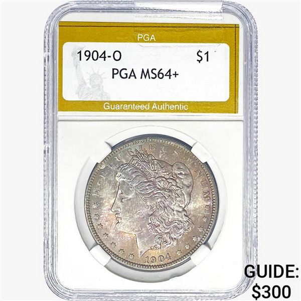 1904-O Morgan Silver Dollar PGA MS64+