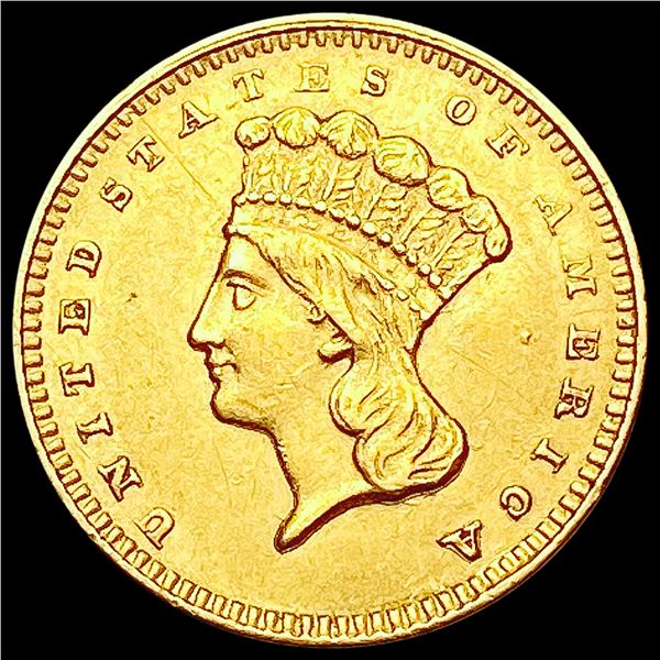 1857 Rare Gold Dollar UNCIRCULATED